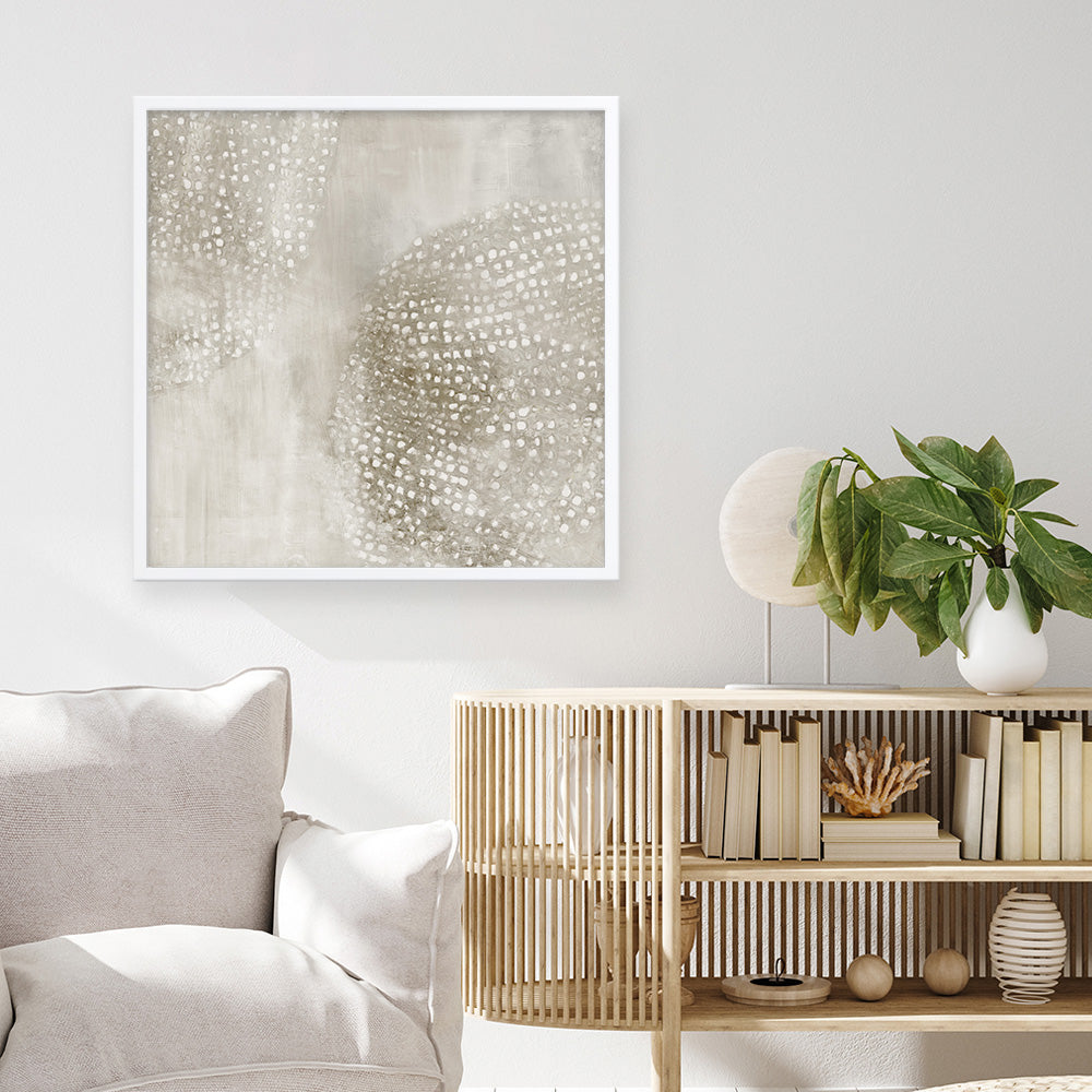 Shop Shimmering Dreams I (Square) Art Print a painted abstract themed wall art print from The Print Emporium wall artwork collection - Buy Australian made fine art painting style poster and framed prints for the home and your interior decor room, TPE-PC-EZ922-AP