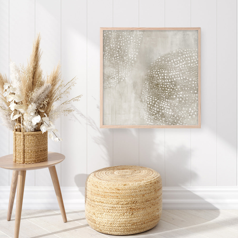 Shop Shimmering Dreams I (Square) Art Print a painted abstract themed wall art print from The Print Emporium wall artwork collection - Buy Australian made fine art painting style poster and framed prints for the home and your interior decor room, TPE-PC-EZ922-AP