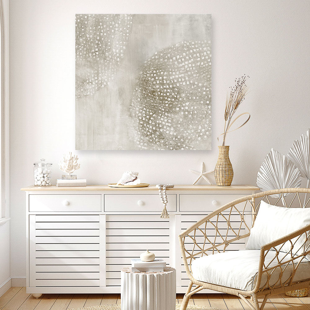 Shop Shimmering Dreams I (Square) Canvas Print a painted abstract themed framed canvas wall art print from The Print Emporium artwork collection - Buy Australian made fine art painting style stretched canvas prints for the home and your interior decor space, TPE-PC-EZ922-CA-40X40-NF