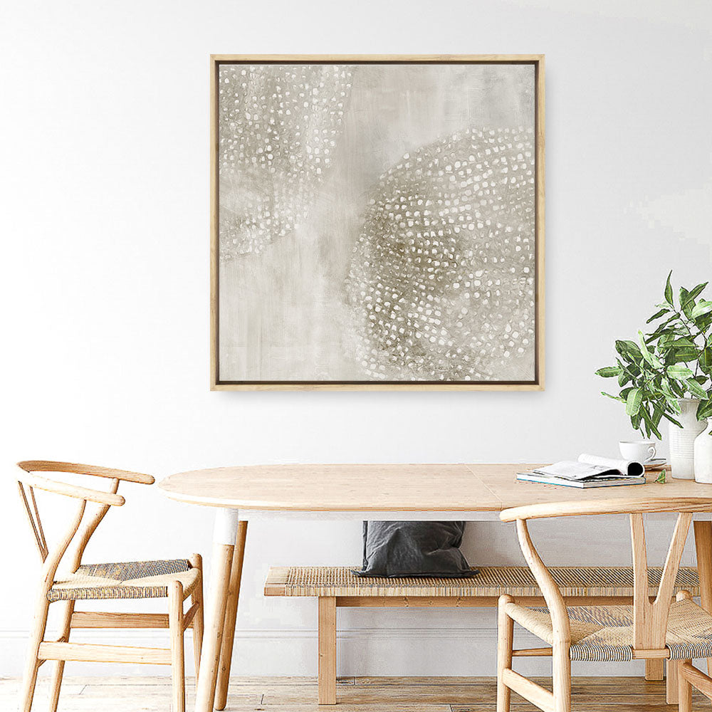 Shop Shimmering Dreams I (Square) Canvas Print a painted abstract themed framed canvas wall art print from The Print Emporium artwork collection - Buy Australian made fine art painting style stretched canvas prints for the home and your interior decor space, TPE-PC-EZ922-CA-40X40-NF