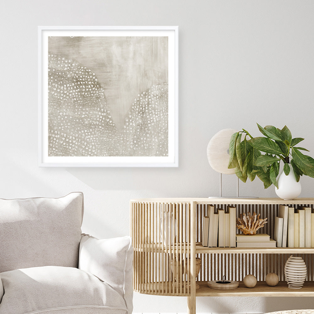 Shop Shimmering Dreams II (Square) Art Print a painted abstract themed wall art print from The Print Emporium wall artwork collection - Buy Australian made fine art painting style poster and framed prints for the home and your interior decor room, TPE-PC-EZ923-AP