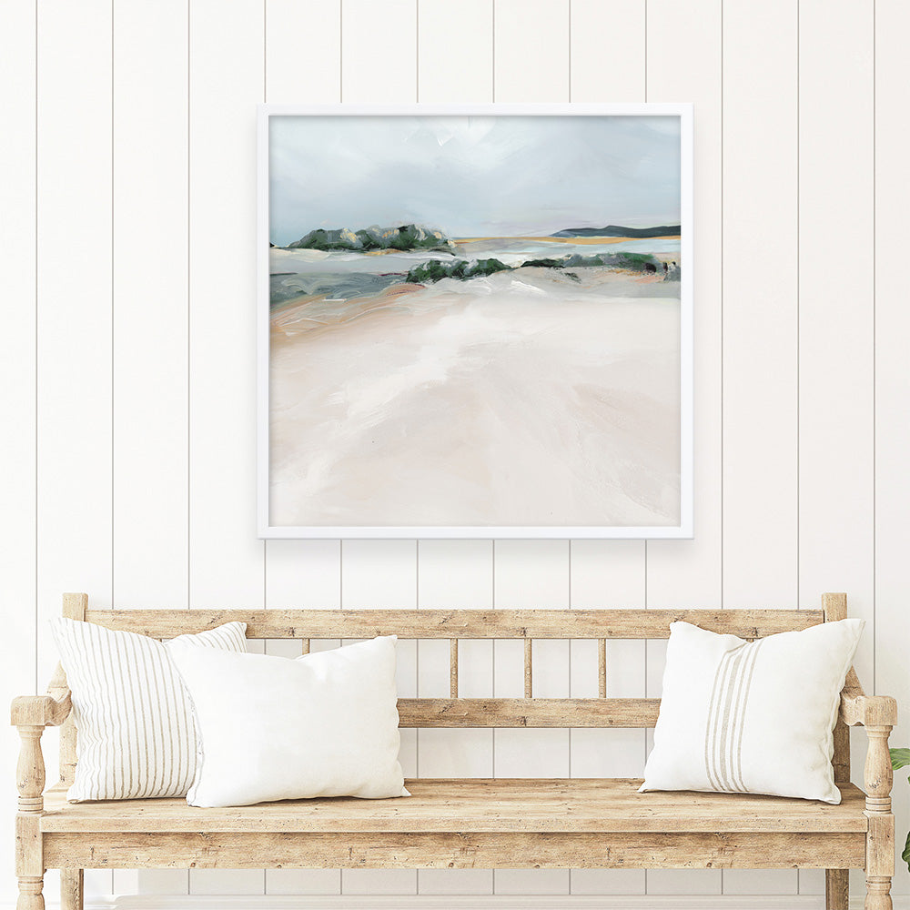 Shop Shimmering Path (Square) Art Print a painted abstract themed wall art print from The Print Emporium wall artwork collection - Buy Australian made fine art painting style poster and framed prints for the home and your interior decor room, TPE-PC-PW328-AP