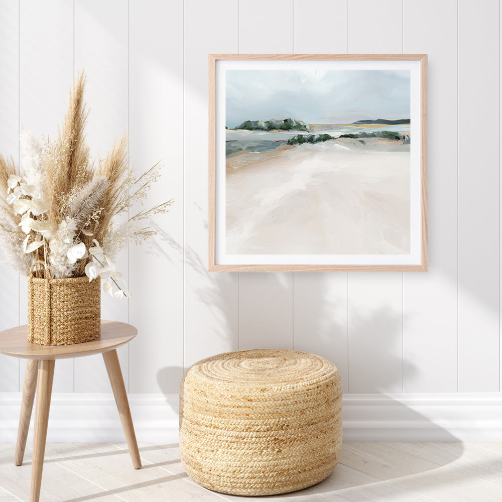 Shop Shimmering Path (Square) Art Print a painted abstract themed wall art print from The Print Emporium wall artwork collection - Buy Australian made fine art painting style poster and framed prints for the home and your interior decor room, TPE-PC-PW328-AP