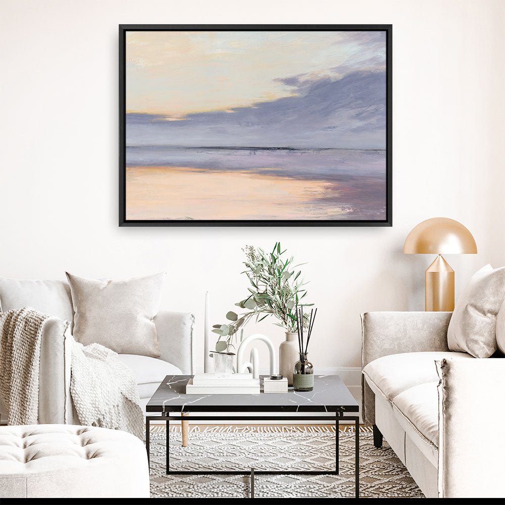 Shop Shore Canvas Print a painted abstract themed framed canvas wall art print from The Print Emporium artwork collection - Buy Australian made fine art painting style stretched canvas prints for the home and your interior decor space, TPE-WA-30287-CA-35X46-NF