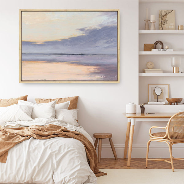 Shop Shore Canvas Print a painted abstract themed framed canvas wall art print from The Print Emporium artwork collection - Buy Australian made fine art painting style stretched canvas prints for the home and your interior decor space, TPE-WA-30287-CA-35X46-NF