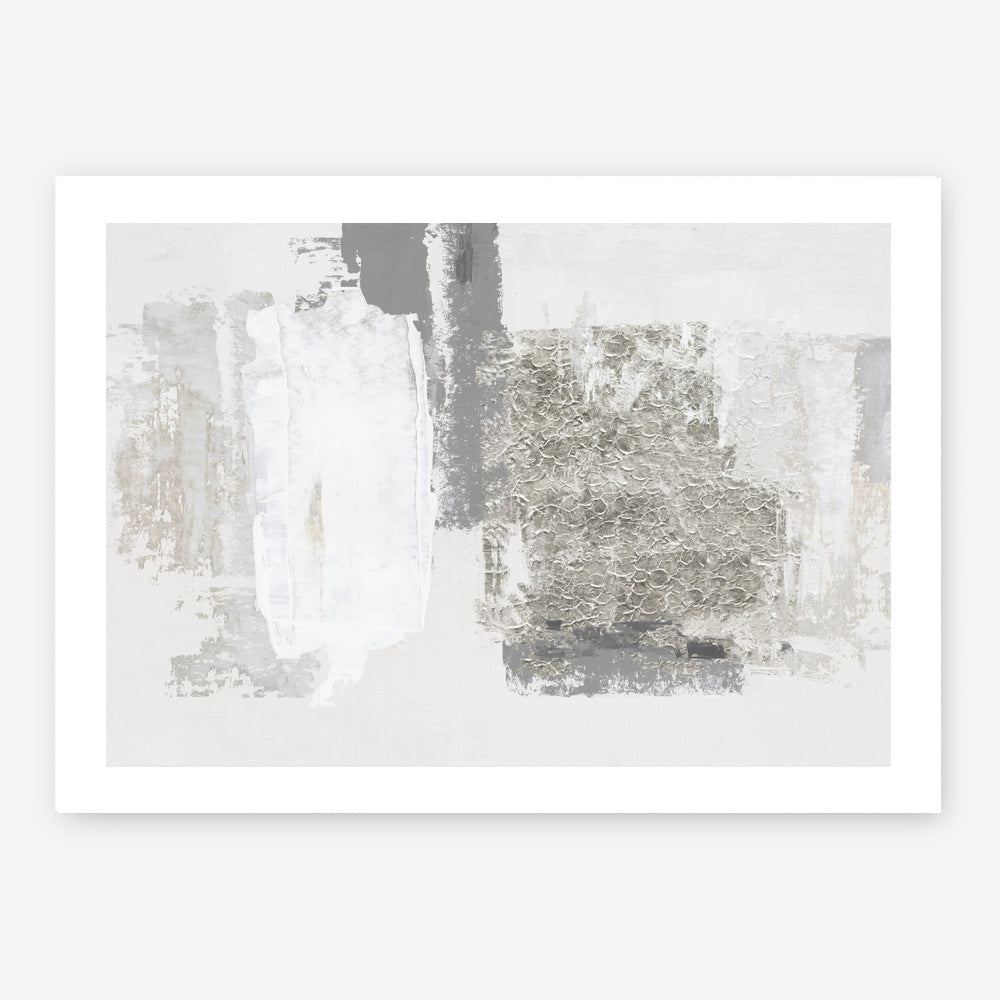 Shop Silver Slate Art Print a painted abstract themed wall art print from The Print Emporium wall artwork collection - Buy Australian made fine art painting style poster and framed prints for the home and your interior decor room, TPE-PC-PI540-AP