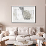 Shop Silver Slate Art Print a painted abstract themed wall art print from The Print Emporium wall artwork collection - Buy Australian made fine art painting style poster and framed prints for the home and your interior decor room, TPE-PC-PI540-AP