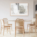 Shop Silver Slate Art Print a painted abstract themed wall art print from The Print Emporium wall artwork collection - Buy Australian made fine art painting style poster and framed prints for the home and your interior decor room, TPE-PC-PI540-AP