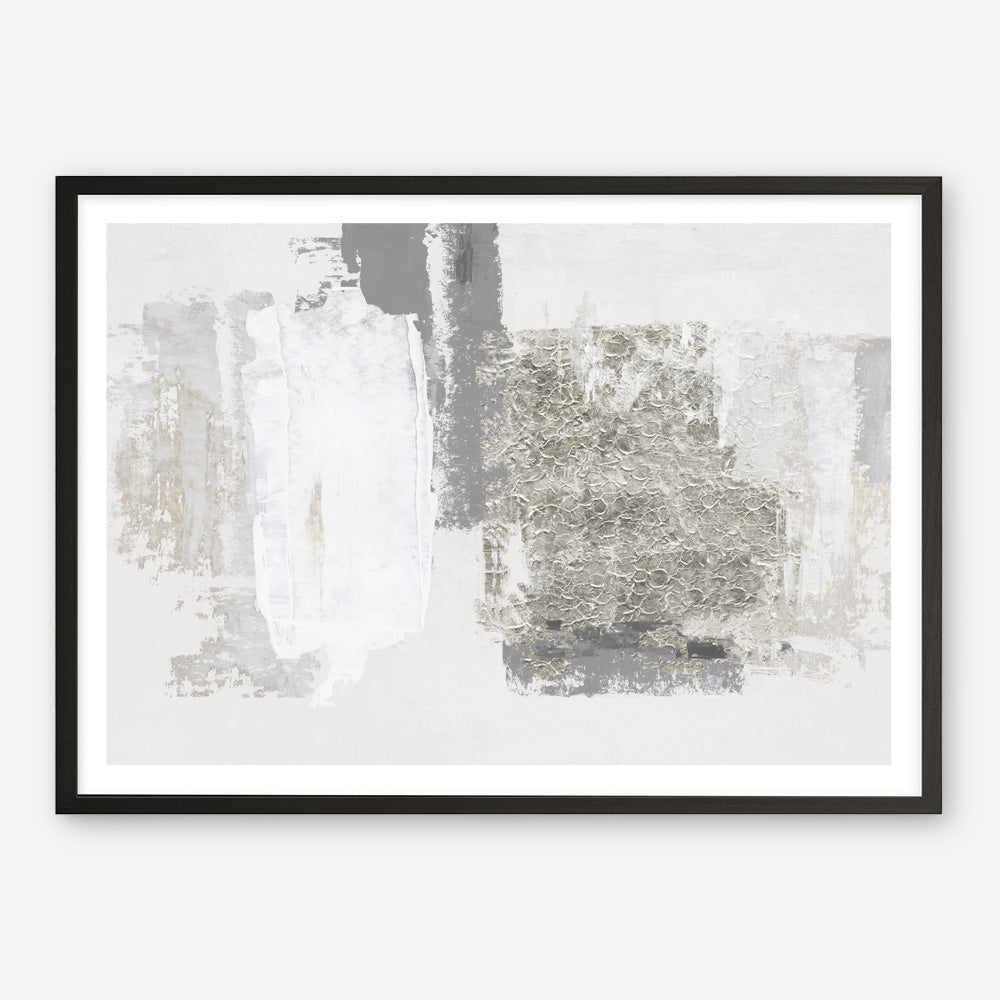 Shop Silver Slate Art Print a painted abstract themed wall art print from The Print Emporium wall artwork collection - Buy Australian made fine art painting style poster and framed prints for the home and your interior decor room, TPE-PC-PI540-AP