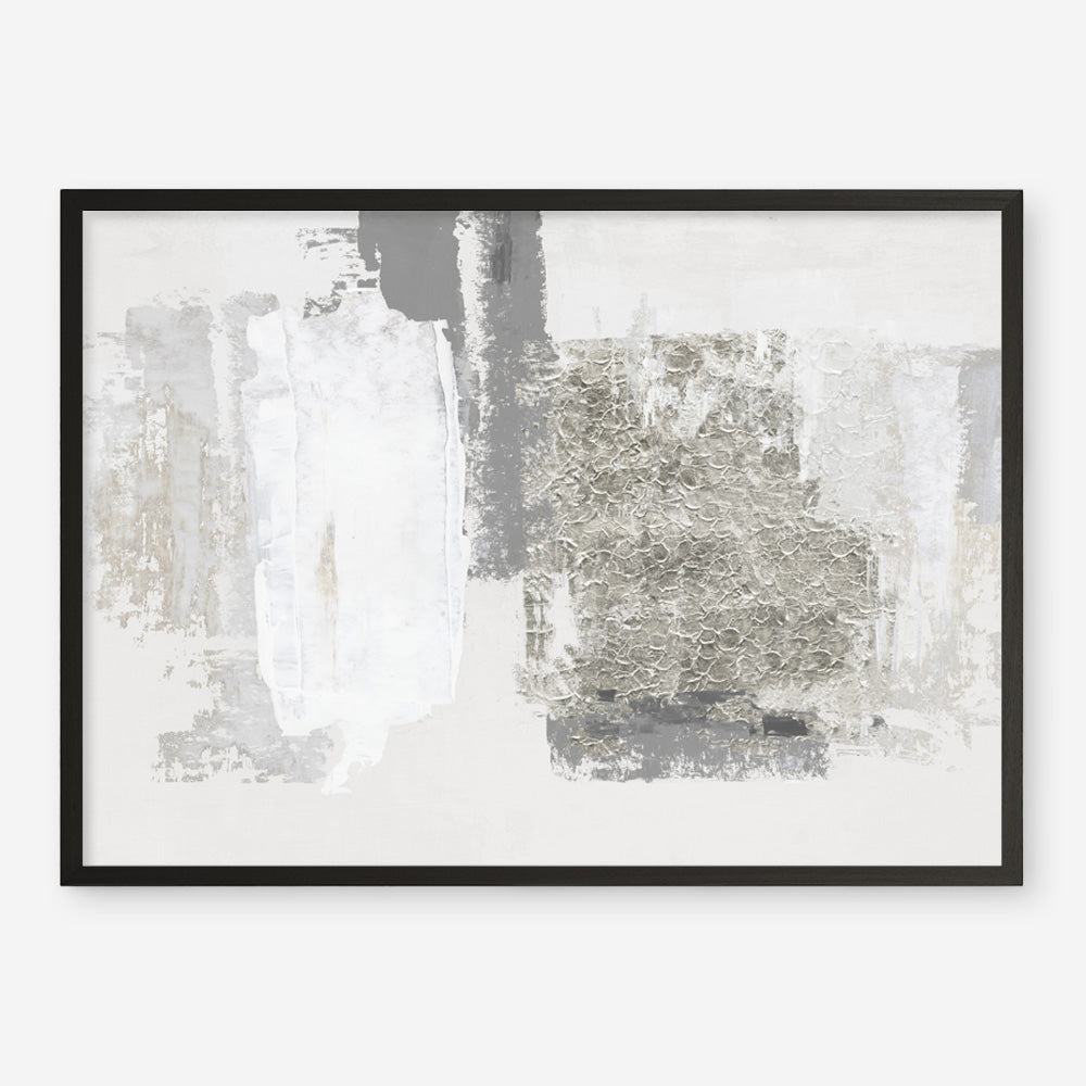 Shop Silver Slate Art Print a painted abstract themed wall art print from The Print Emporium wall artwork collection - Buy Australian made fine art painting style poster and framed prints for the home and your interior decor room, TPE-PC-PI540-AP