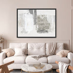 Shop Silver Slate Canvas Print a painted abstract themed framed canvas wall art print from The Print Emporium artwork collection - Buy Australian made fine art painting style stretched canvas prints for the home and your interior decor space, TPE-PC-PI540-CA-35X46-NF