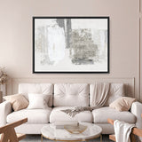 Shop Silver Slate Canvas Print a painted abstract themed framed canvas wall art print from The Print Emporium artwork collection - Buy Australian made fine art painting style stretched canvas prints for the home and your interior decor space, TPE-PC-PI540-CA-35X46-NF