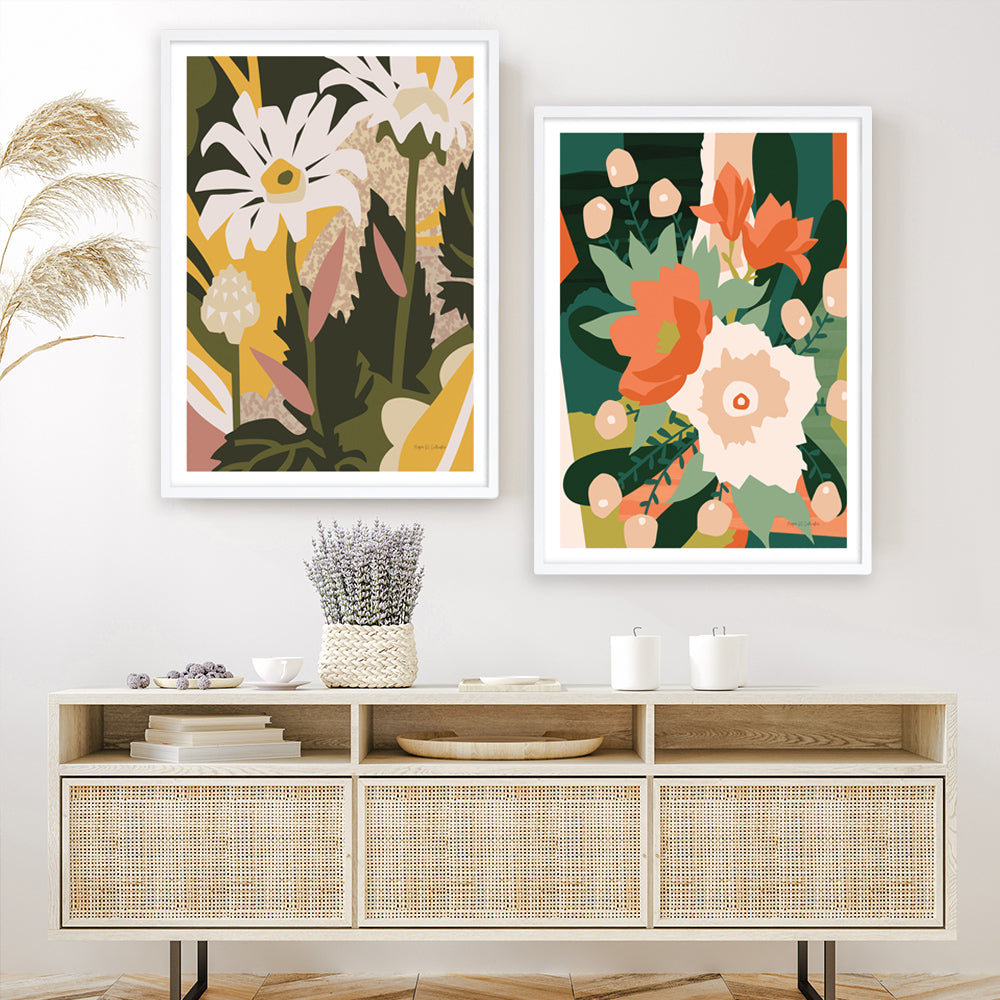 Shop Similar Art Print a floral themed painted wall art print from The Print Emporium wall artwork collection - Buy Australian made fine art painting style poster and framed prints for the home and your interior decor room, TPE-WA-62574-AP