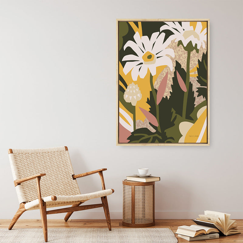 Shop Similar Canvas Print a floral themed painted framed canvas wall art print from The Print Emporium artwork collection - Buy Australian made fine art painting style stretched canvas prints for the home and your interior decor space, TPE-WA-62574-CA-35X46-NF