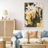 Shop Similar Canvas Print a floral themed painted framed canvas wall art print from The Print Emporium artwork collection - Buy Australian made fine art painting style stretched canvas prints for the home and your interior decor space, TPE-WA-62574-CA-35X46-NF
