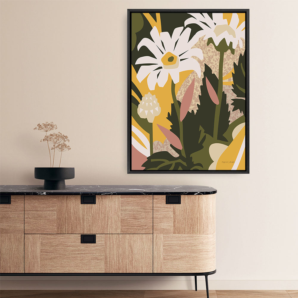 Shop Similar Canvas Print a floral themed painted framed canvas wall art print from The Print Emporium artwork collection - Buy Australian made fine art painting style stretched canvas prints for the home and your interior decor space, TPE-WA-62574-CA-35X46-NF