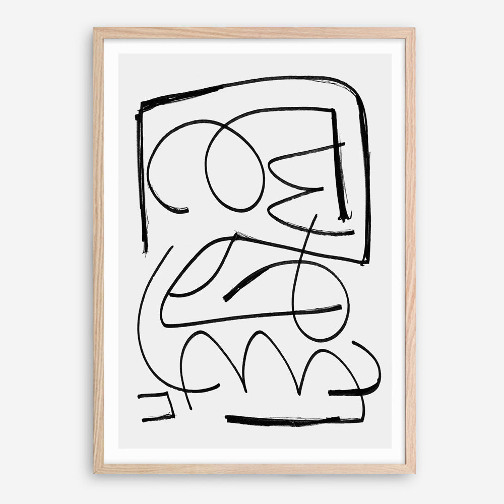 Shop Simple Art Print a painted abstract themed wall art print from The Print Emporium wall artwork collection - Buy Australian made fine art painting style poster and framed prints for the home and your interior decor room, TPE-DH-092-AP