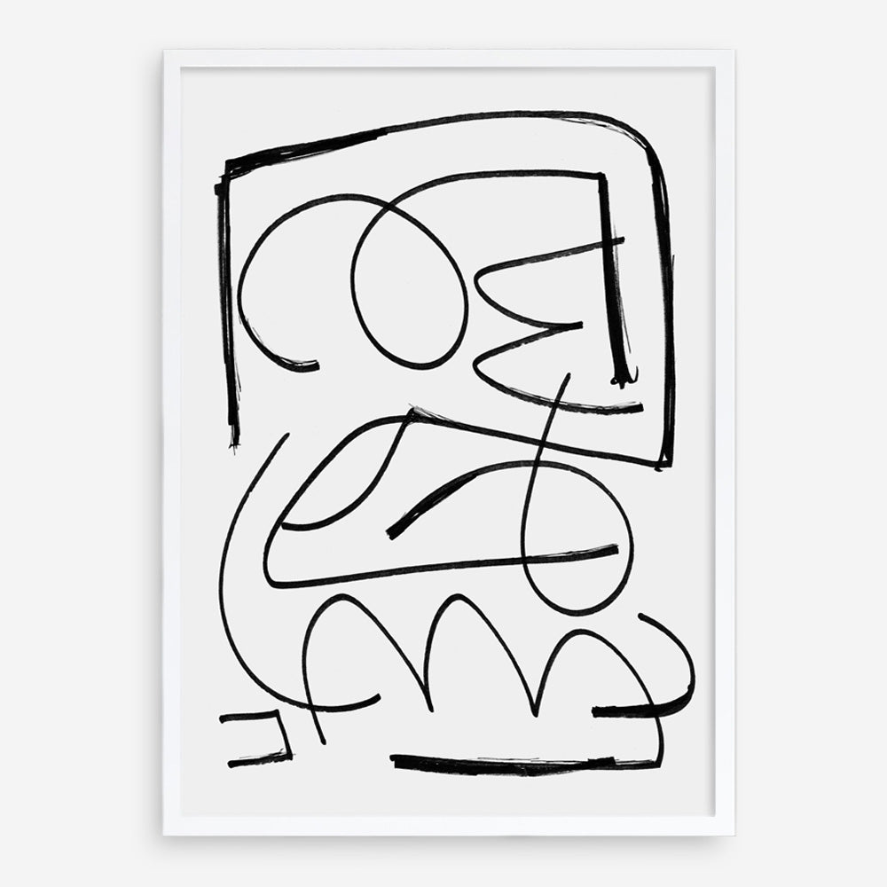 Shop Simple Art Print a painted abstract themed wall art print from The Print Emporium wall artwork collection - Buy Australian made fine art painting style poster and framed prints for the home and your interior decor room, TPE-DH-092-AP