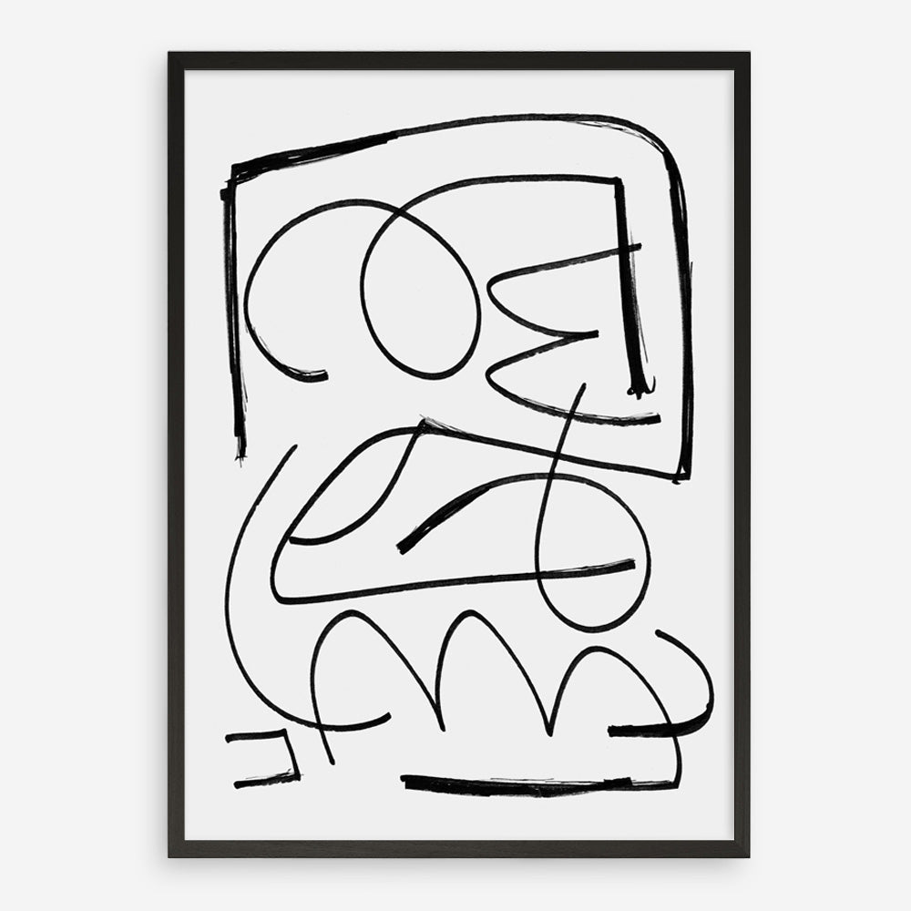 Shop Simple Art Print a painted abstract themed wall art print from The Print Emporium wall artwork collection - Buy Australian made fine art painting style poster and framed prints for the home and your interior decor room, TPE-DH-092-AP