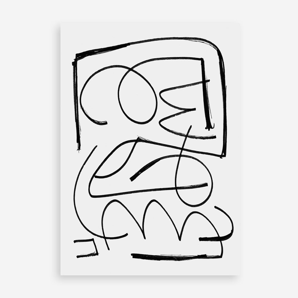 Shop Simple Art Print a painted abstract themed wall art print from The Print Emporium wall artwork collection - Buy Australian made fine art painting style poster and framed prints for the home and your interior decor room, TPE-DH-092-AP