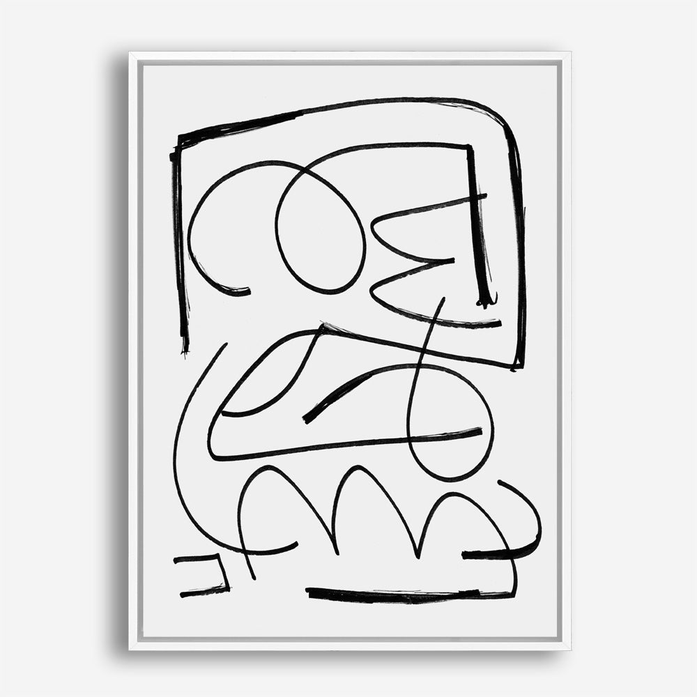 Shop Simple Canvas Print a painted abstract themed framed canvas wall art print from The Print Emporium artwork collection - Buy Australian made fine art painting style stretched canvas prints for the home and your interior decor space, TPE-DH-092-CA-35X46-NF