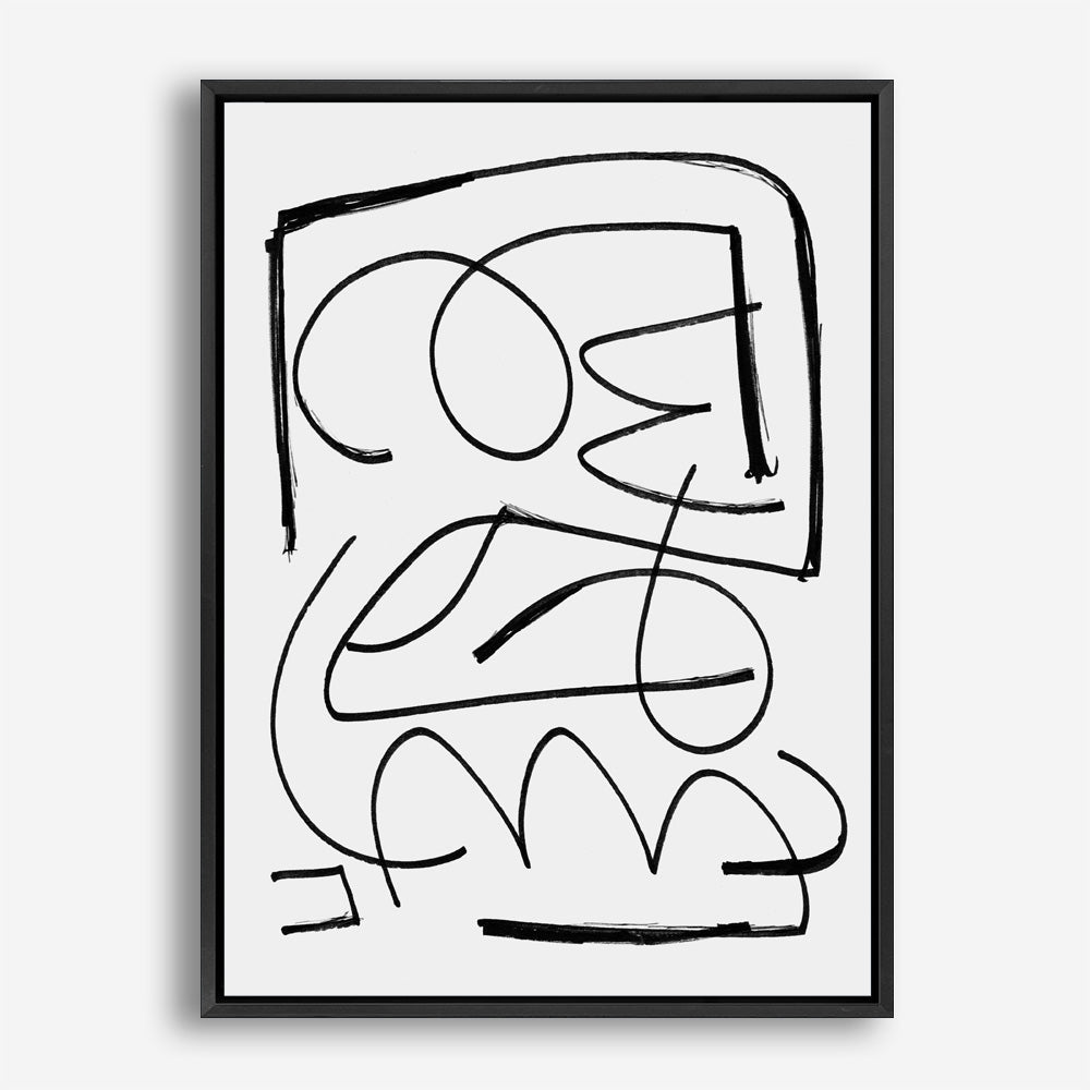 Shop Simple Canvas Print a painted abstract themed framed canvas wall art print from The Print Emporium artwork collection - Buy Australian made fine art painting style stretched canvas prints for the home and your interior decor space, TPE-DH-092-CA-35X46-NF