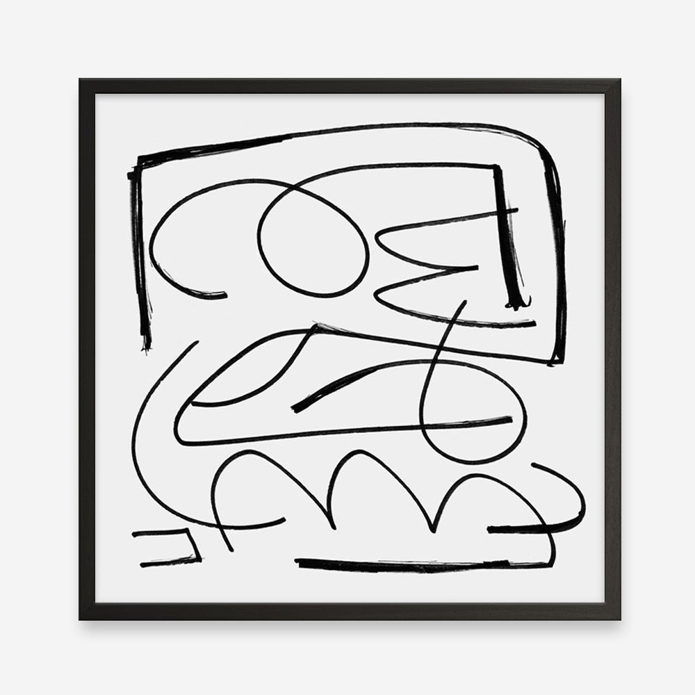 Shop Simple (Square) Art Print a painted abstract themed wall art print from The Print Emporium wall artwork collection - Buy Australian made fine art painting style poster and framed prints for the home and your interior decor room, TPE-DH-315-AP
