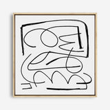 Shop Simple (Square) Canvas Print a painted abstract themed framed canvas wall art print from The Print Emporium artwork collection - Buy Australian made fine art painting style stretched canvas prints for the home and your interior decor space, TPE-DH-315-CA-40X40-NF