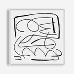 Shop Simple (Square) Canvas Print a painted abstract themed framed canvas wall art print from The Print Emporium artwork collection - Buy Australian made fine art painting style stretched canvas prints for the home and your interior decor space, TPE-DH-315-CA-40X40-NF