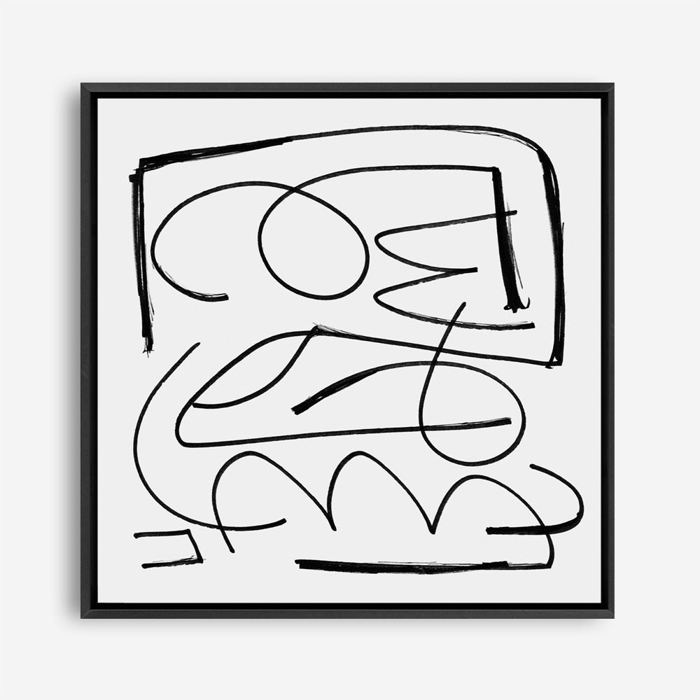 Shop Simple (Square) Canvas Print a painted abstract themed framed canvas wall art print from The Print Emporium artwork collection - Buy Australian made fine art painting style stretched canvas prints for the home and your interior decor space, TPE-DH-315-CA-40X40-NF