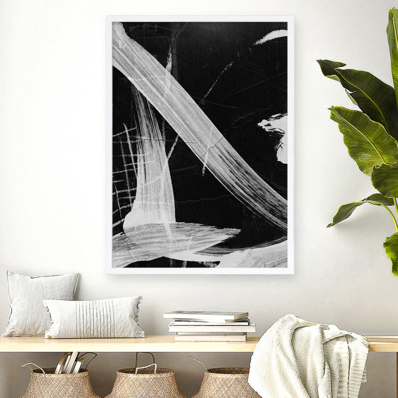 Shop Sinking 2 Art Print a painted abstract themed wall art print from The Print Emporium wall artwork collection - Buy Australian made fine art painting style poster and framed prints for the home and your interior decor room, TPE-DH-094-AP