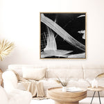 Shop Sinking 2 (Square) Canvas Print a painted abstract themed framed canvas wall art print from The Print Emporium artwork collection - Buy Australian made fine art painting style stretched canvas prints for the home and your interior decor space, TPE-DH-317-CA-40X40-NF
