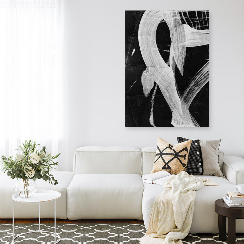Shop Sinking Canvas Print a painted abstract themed framed canvas wall art print from The Print Emporium artwork collection - Buy Australian made fine art painting style stretched canvas prints for the home and your interior decor space, TPE-DH-093-CA-35X46-NF
