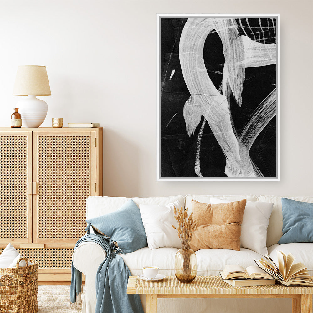 Shop Sinking Canvas Print a painted abstract themed framed canvas wall art print from The Print Emporium artwork collection - Buy Australian made fine art painting style stretched canvas prints for the home and your interior decor space, TPE-DH-093-CA-35X46-NF