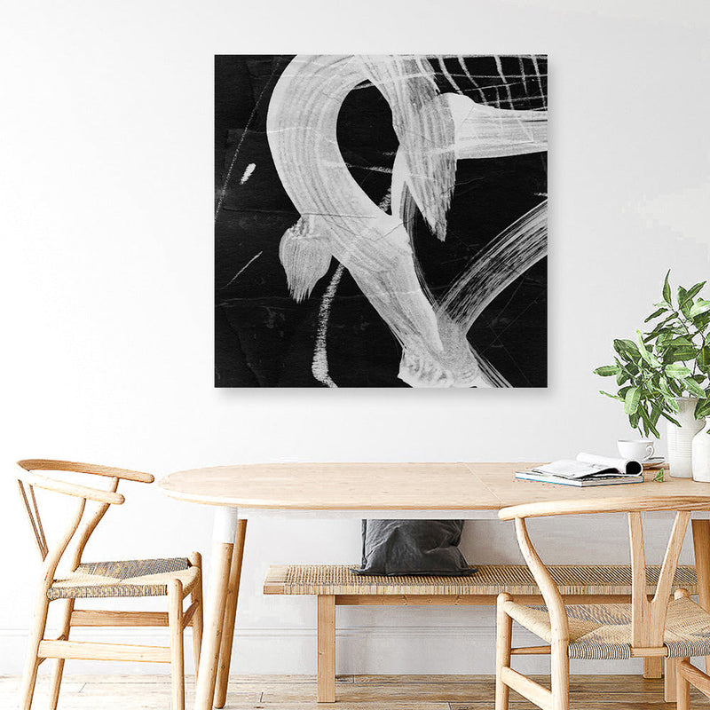 Shop Sinking (Square) Canvas Print a painted abstract themed framed canvas wall art print from The Print Emporium artwork collection - Buy Australian made fine art painting style stretched canvas prints for the home and your interior decor space, TPE-DH-316-CA-40X40-NF