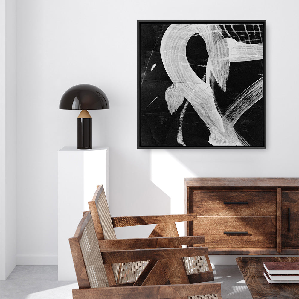 Shop Sinking (Square) Canvas Print a painted abstract themed framed canvas wall art print from The Print Emporium artwork collection - Buy Australian made fine art painting style stretched canvas prints for the home and your interior decor space, TPE-DH-316-CA-40X40-NF