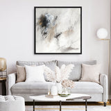 Shop Sketch Lines I (Square) Canvas Print a painted abstract themed framed canvas wall art print from The Print Emporium artwork collection - Buy Australian made fine art painting style stretched canvas prints for the home and your interior decor space, TPE-PC-PI452-CA-40X40-NF