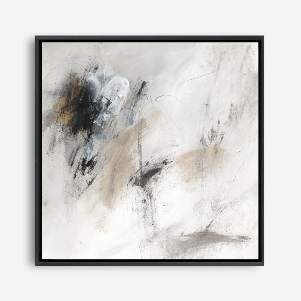Shop Sketch Lines I (Square) Canvas Print a painted abstract themed framed canvas wall art print from The Print Emporium artwork collection - Buy Australian made fine art painting style stretched canvas prints for the home and your interior decor space, TPE-PC-PI452-CA-40X40-NF
