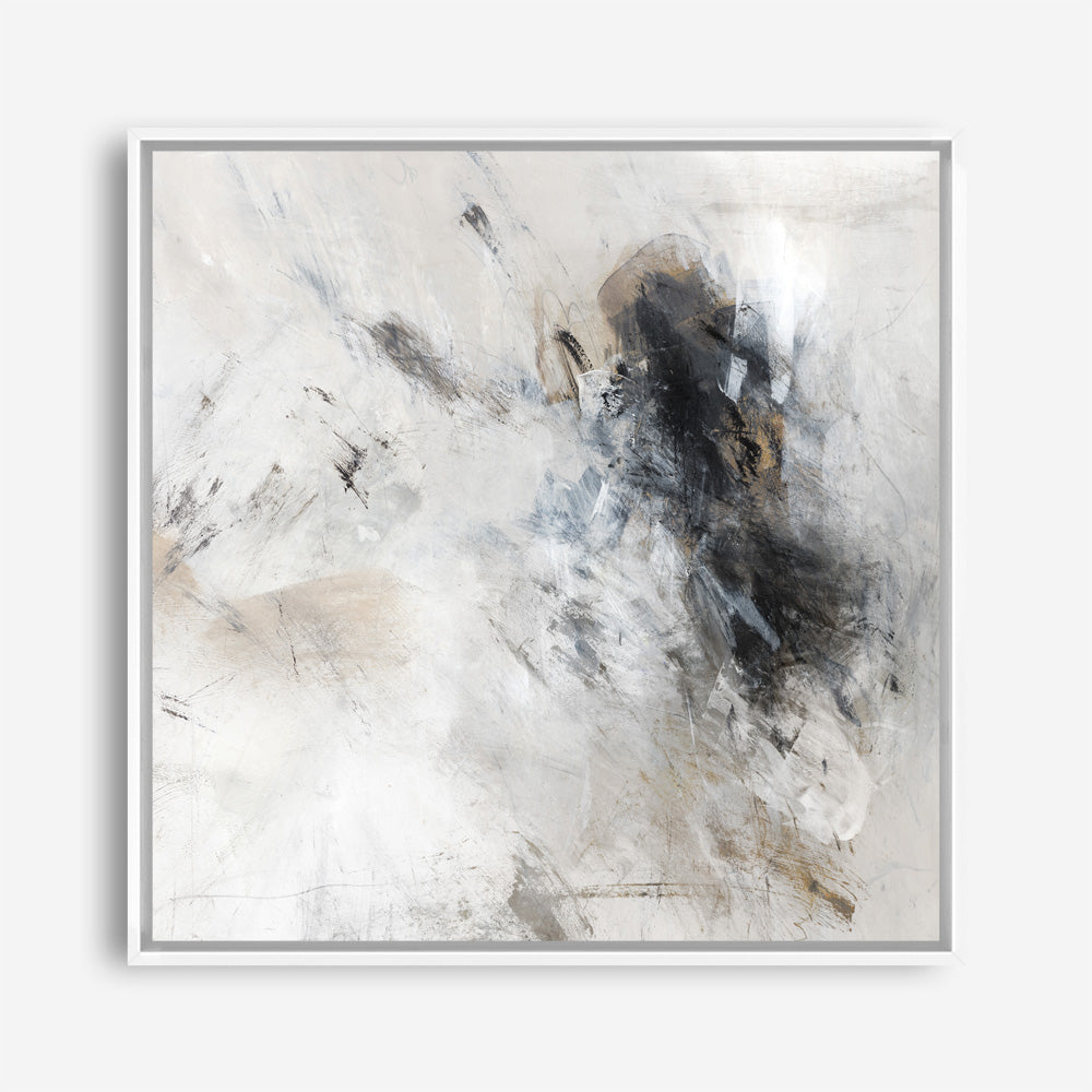 Shop Sketch Lines II (Square) Canvas Print a painted abstract themed framed canvas wall art print from The Print Emporium artwork collection - Buy Australian made fine art painting style stretched canvas prints for the home and your interior decor space, TPE-PC-PI453-CA-40X40-NF
