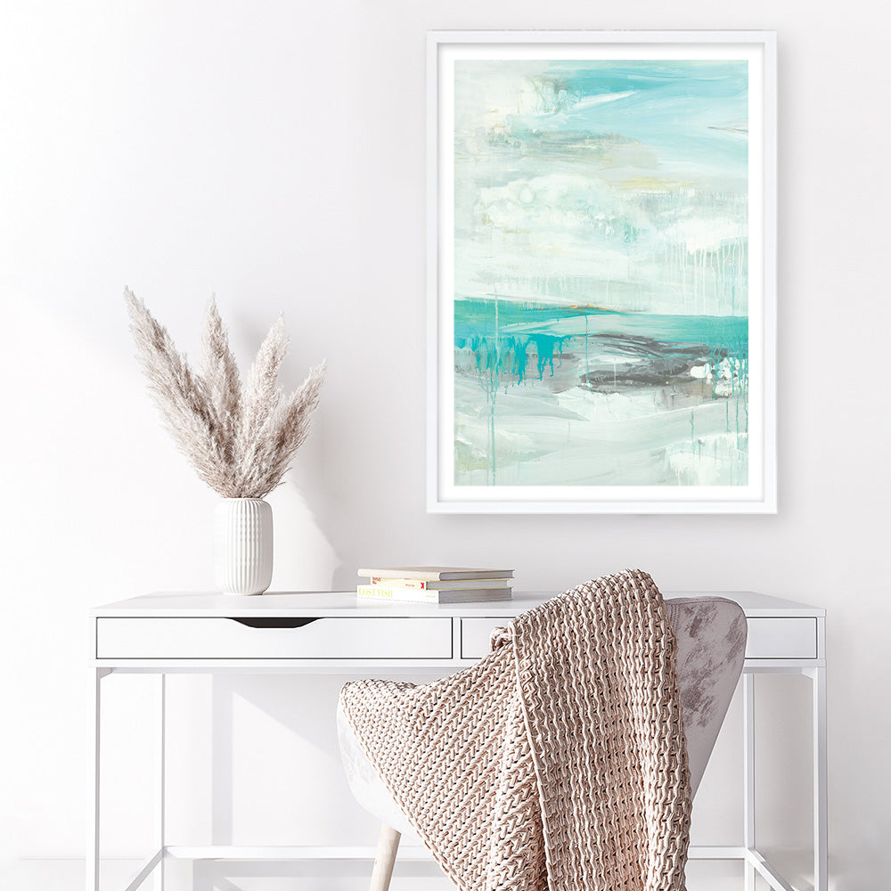 Shop Sky Over Simcoe Art Print a painted abstract themed wall art print from The Print Emporium wall artwork collection - Buy Australian made fine art painting style poster and framed prints for the home and your interior decor room, TPE-PC-BC019-AP