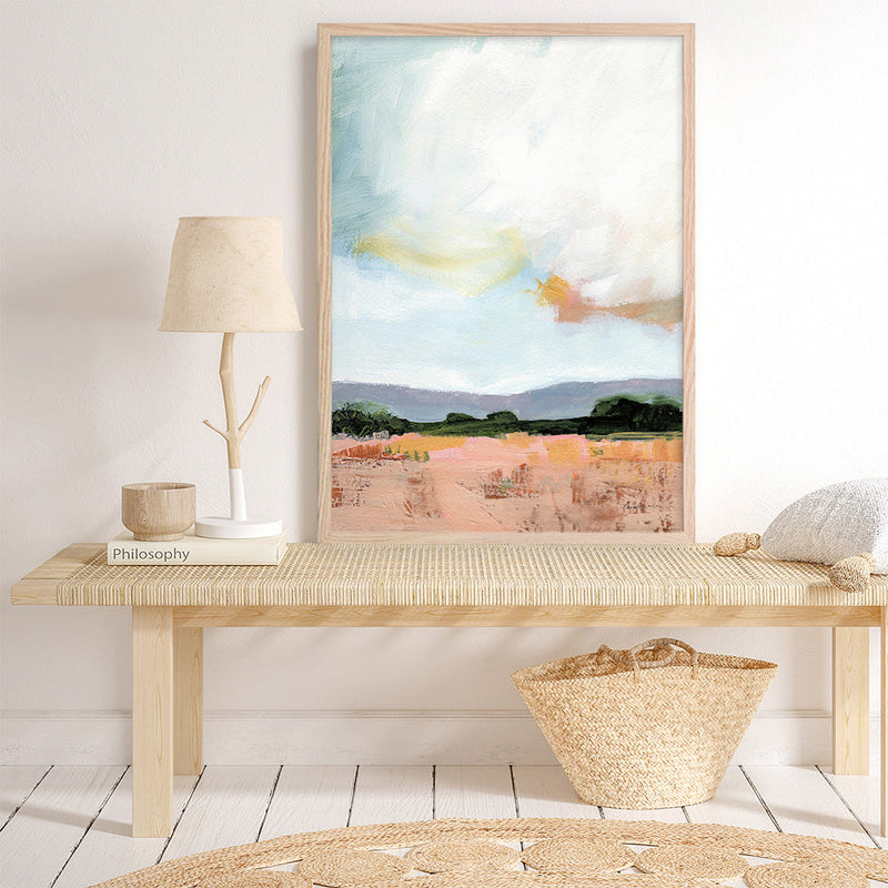 Shop Sky Reflection Art Print a painted style wall art print from The Print Emporium wall artwork collection - Buy Australian made fine art painting style poster and framed prints for the home and your interior decor room, TPE-WA-71510-AP