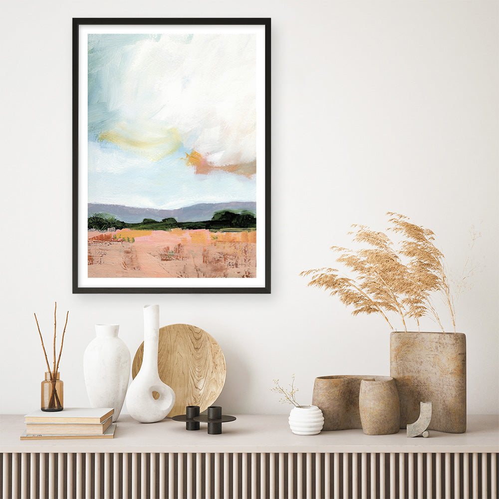 Shop Sky Reflection Art Print a painted style wall art print from The Print Emporium wall artwork collection - Buy Australian made fine art painting style poster and framed prints for the home and your interior decor room, TPE-WA-71510-AP