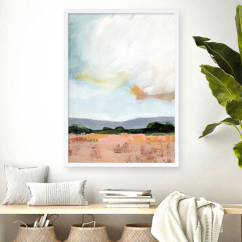 Shop Sky Reflection Art Print a painted style wall art print from The Print Emporium wall artwork collection - Buy Australian made fine art painting style poster and framed prints for the home and your interior decor room, TPE-WA-71510-AP