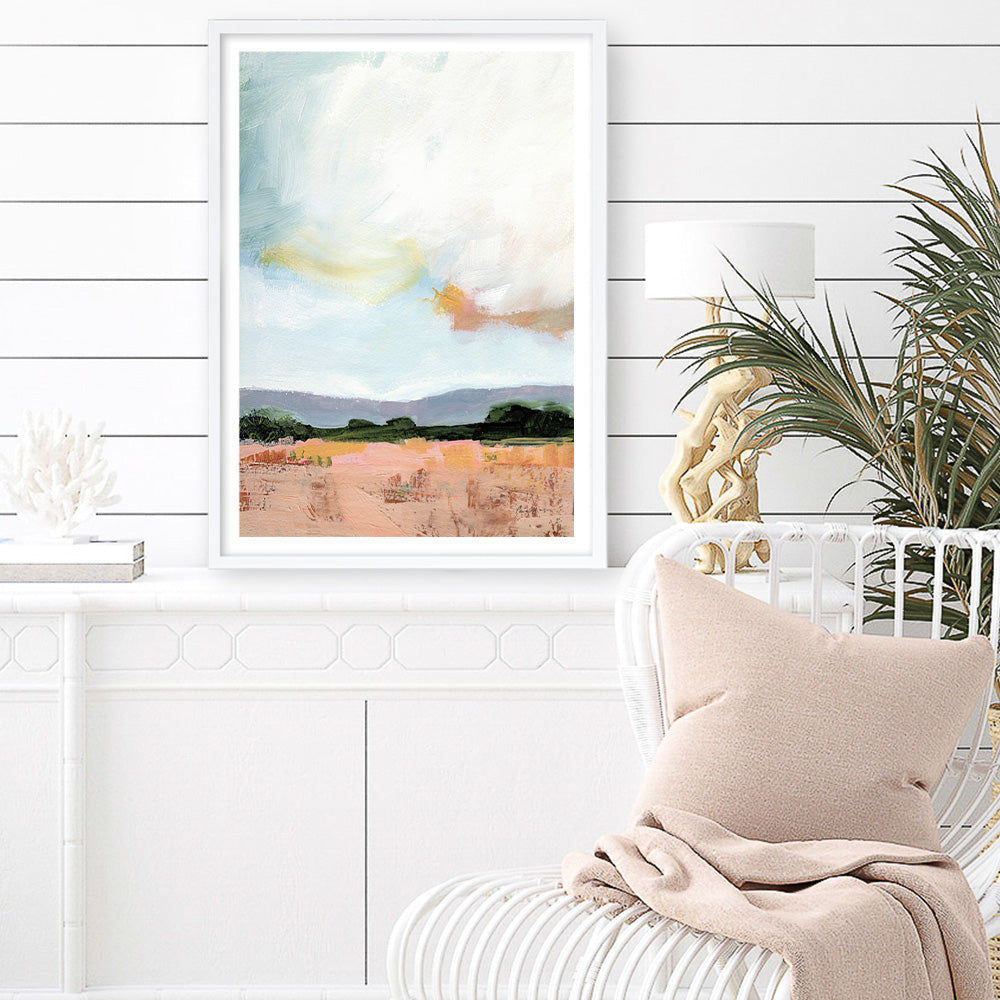 Shop Sky Reflection Art Print a painted style wall art print from The Print Emporium wall artwork collection - Buy Australian made fine art painting style poster and framed prints for the home and your interior decor room, TPE-WA-71510-AP