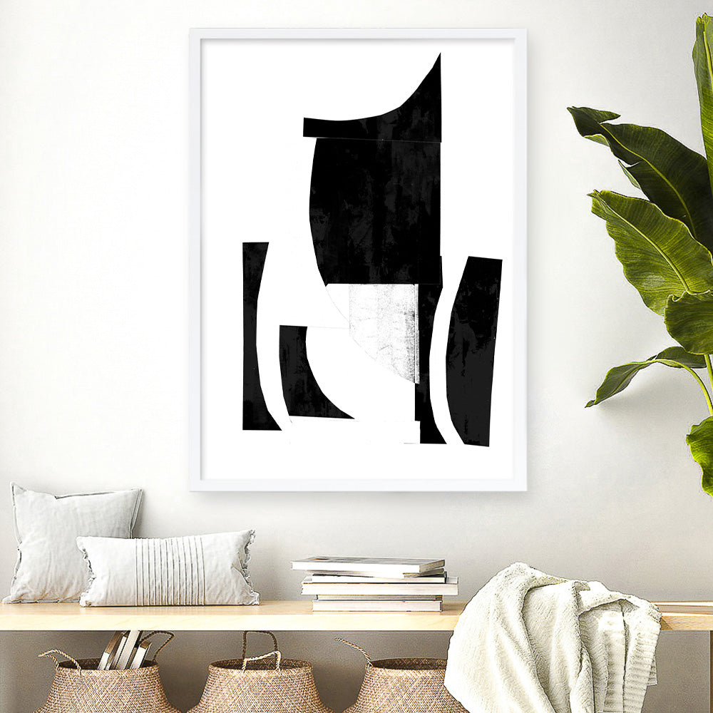Shop Slashed I Art Print a painted abstract themed wall art print from The Print Emporium wall artwork collection - Buy Australian made fine art painting style poster and framed prints for the home and your interior decor room, TPE-PC-PI139-AP