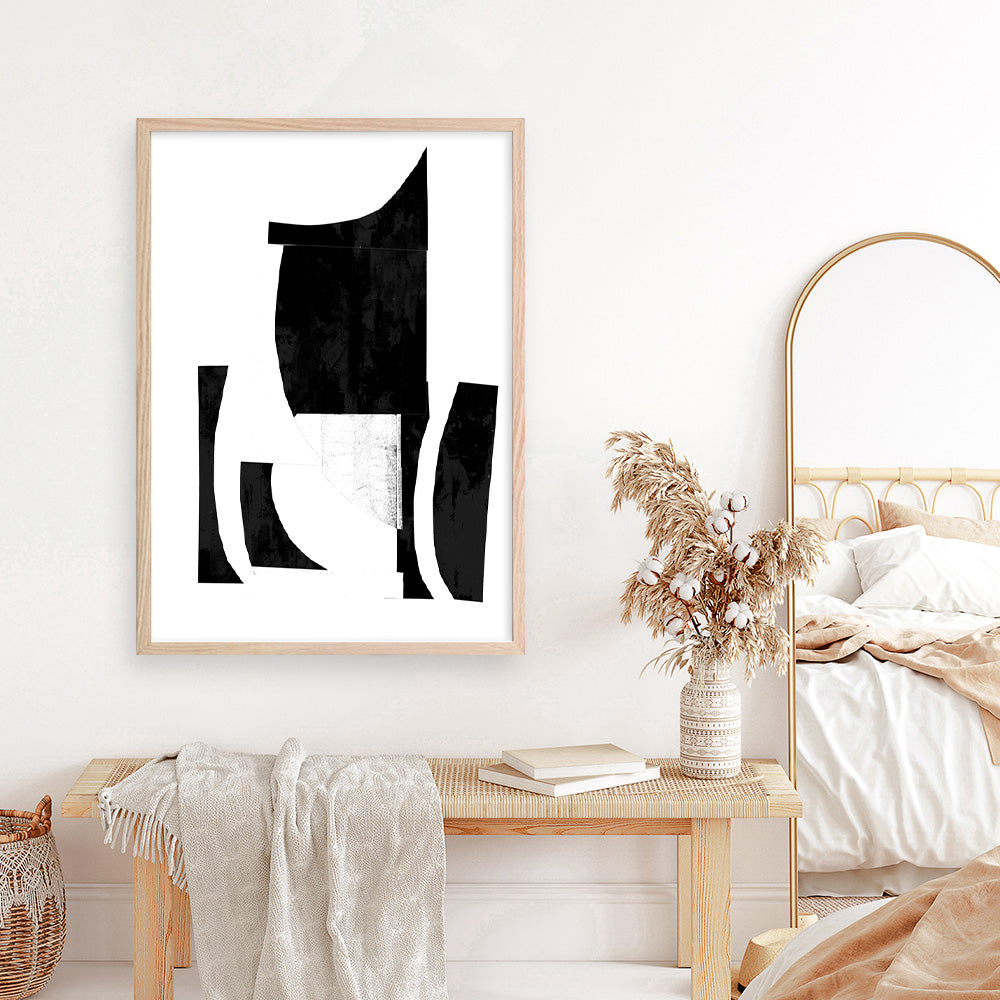 Shop Slashed I Art Print a painted abstract themed wall art print from The Print Emporium wall artwork collection - Buy Australian made fine art painting style poster and framed prints for the home and your interior decor room, TPE-PC-PI139-AP