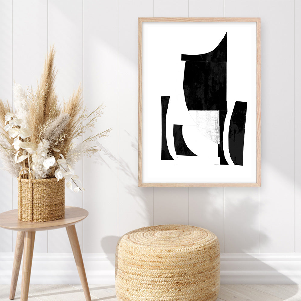 Shop Slashed I Art Print a painted abstract themed wall art print from The Print Emporium wall artwork collection - Buy Australian made fine art painting style poster and framed prints for the home and your interior decor room, TPE-PC-PI139-AP