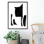 Shop Slashed I Art Print a painted abstract themed wall art print from The Print Emporium wall artwork collection - Buy Australian made fine art painting style poster and framed prints for the home and your interior decor room, TPE-PC-PI139-AP