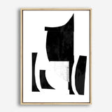 Shop Slashed I Canvas Print a painted abstract themed framed canvas wall art print from The Print Emporium artwork collection - Buy Australian made fine art painting style stretched canvas prints for the home and your interior decor space, TPE-PC-PI139-CA-35X46-NF