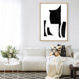 Shop Slashed I Canvas Print a painted abstract themed framed canvas wall art print from The Print Emporium artwork collection - Buy Australian made fine art painting style stretched canvas prints for the home and your interior decor space, TPE-PC-PI139-CA-35X46-NF